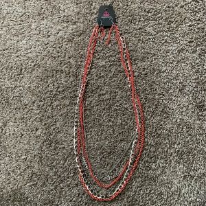 Paparazzi necklace and earring set